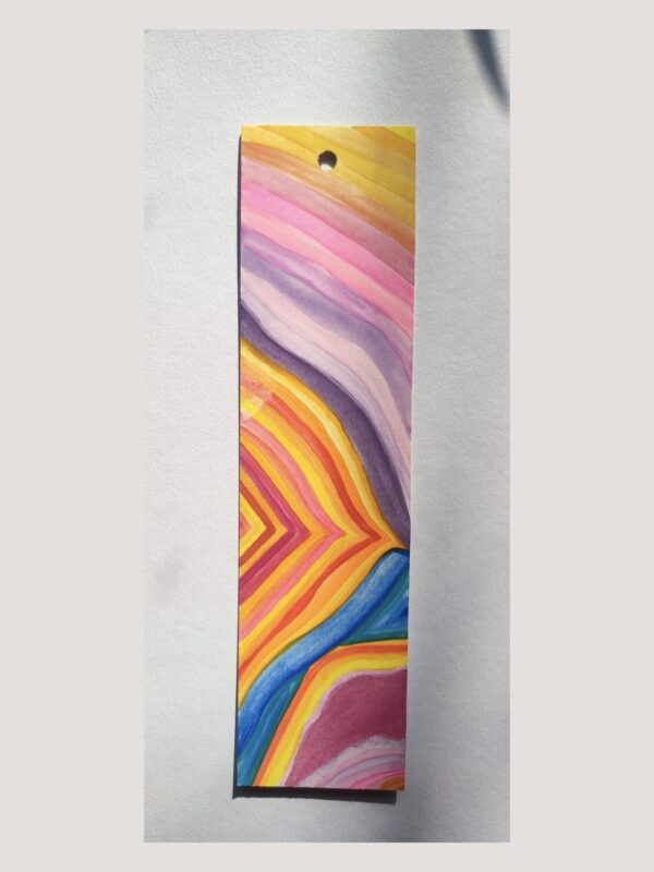 rainbowflow.1 bookmark - rainbow flow